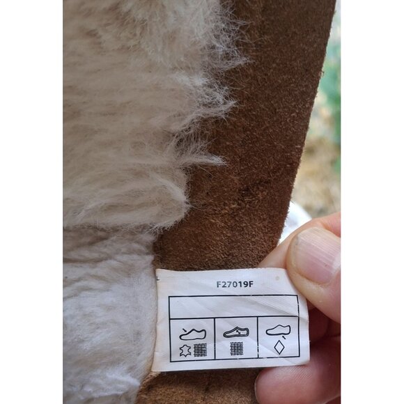 Koolaburra By UGG Womens Brown Suede & Faux Shearling Winter Boots Size 8 Side Z - Picture 12 of 12